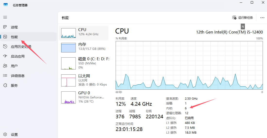 服务器CPU核数怎么看？